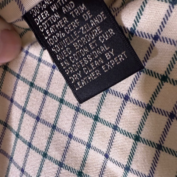 Vintage USA Ralph Lauren Green Quilted Suede Field Jacket Size 10 - Picture 10 of 12